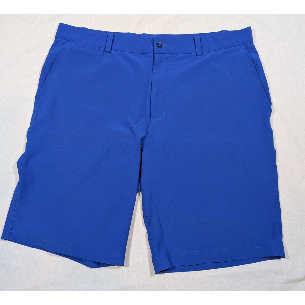 Nike Golf Tour Performance Dri-Fit Men's Shorts Blue Size 36 Wicking Stretch - Picture 2 of 9